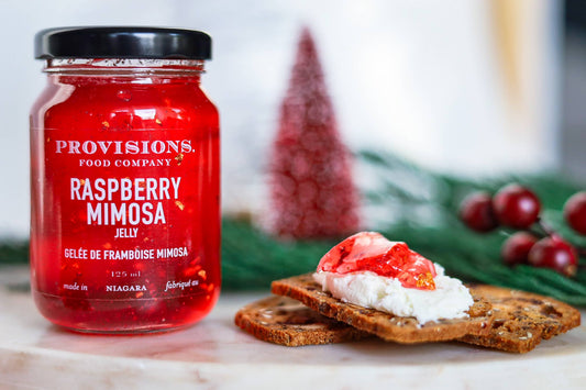 Raspberry Mimosa Jelly: 125mL