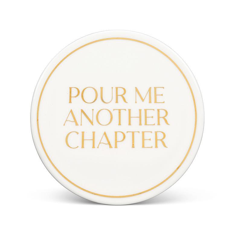 Pour Me Another Chapter - Coaster