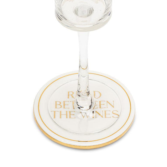 Read Between the Wines - Coaster