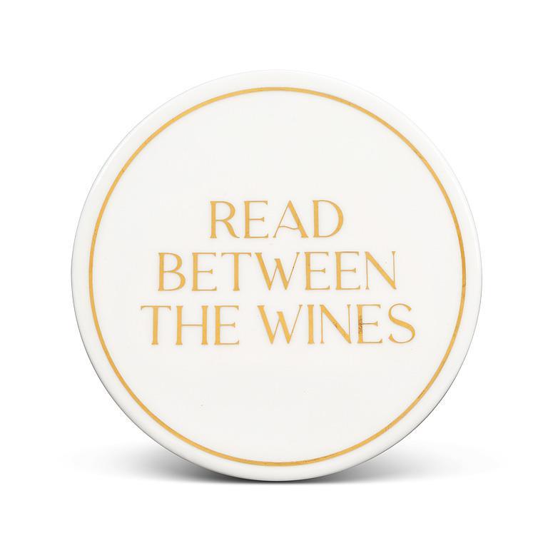Read Between the Wines - Coaster
