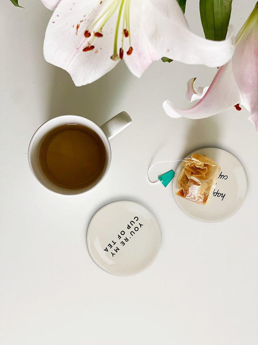 Happiness Tea Plate