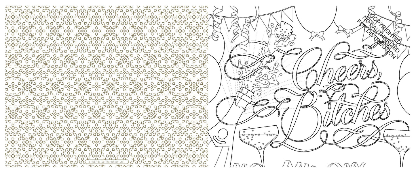 Fucking Awesome Coloring Book