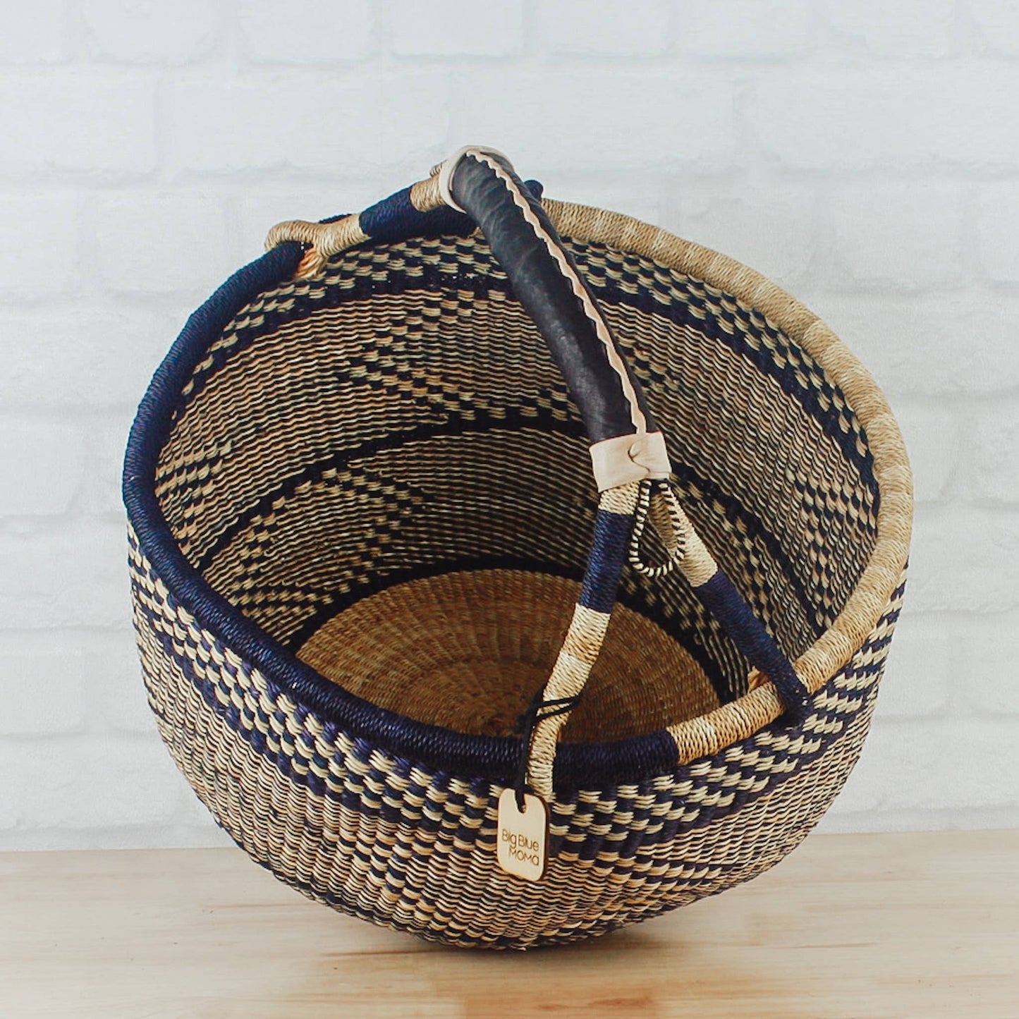 Round Basket Large - Natural Palette