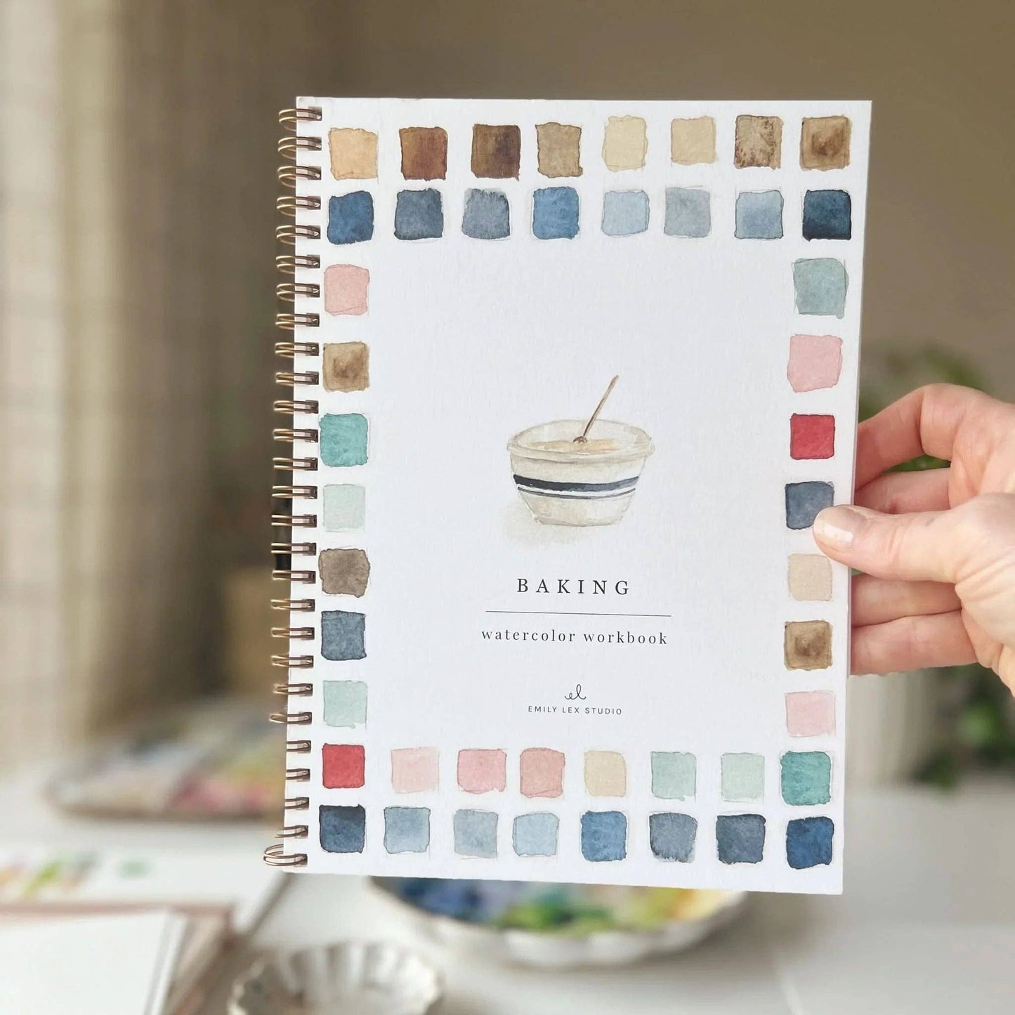 Baking Watercolour Workbook