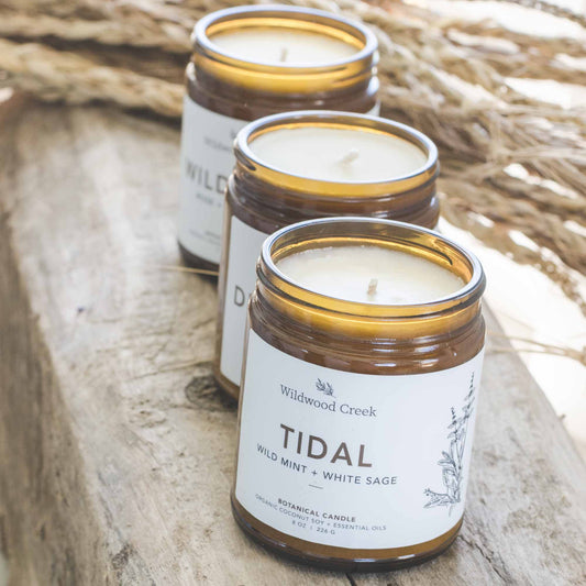 Tidal Natural Botanical Candle | Vegan, Non-Toxic