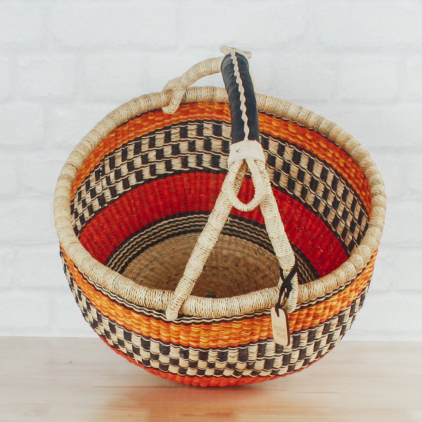 Round Basket Large - Traditional Palette