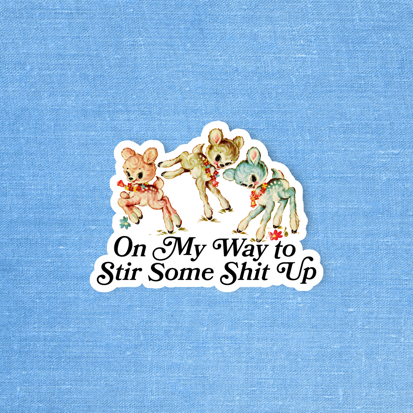 On My Way To Stir Sticker