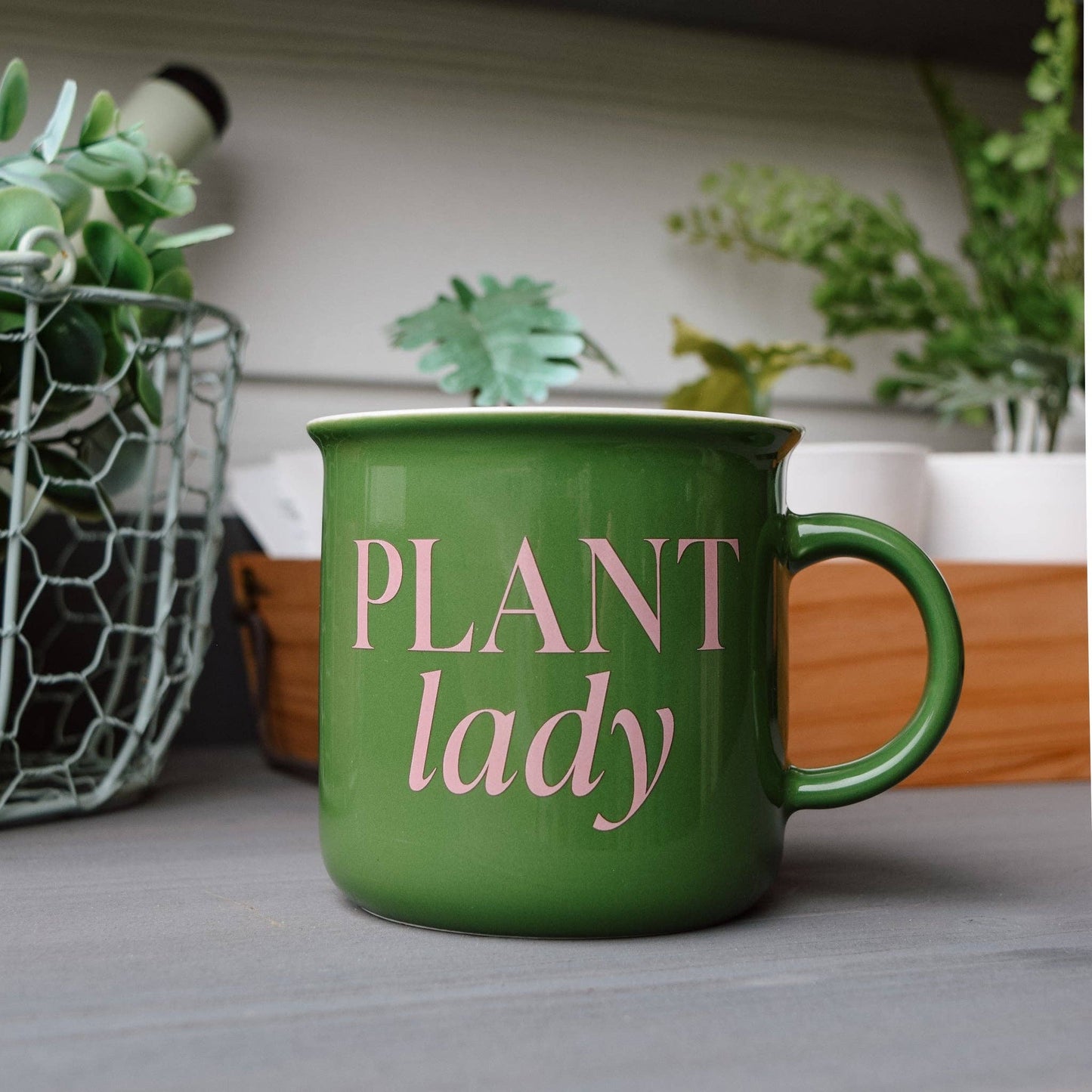 "Plant Lady" Campfire Coffee Mug