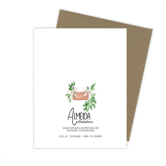 Happily Ever After | Mr + Mrs Newlywed Greeting Card