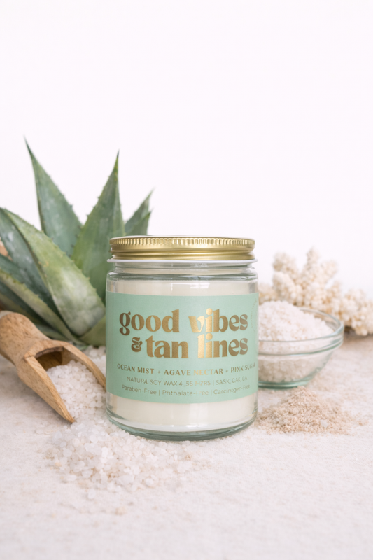 Good Vibes & Tan Lines Candle