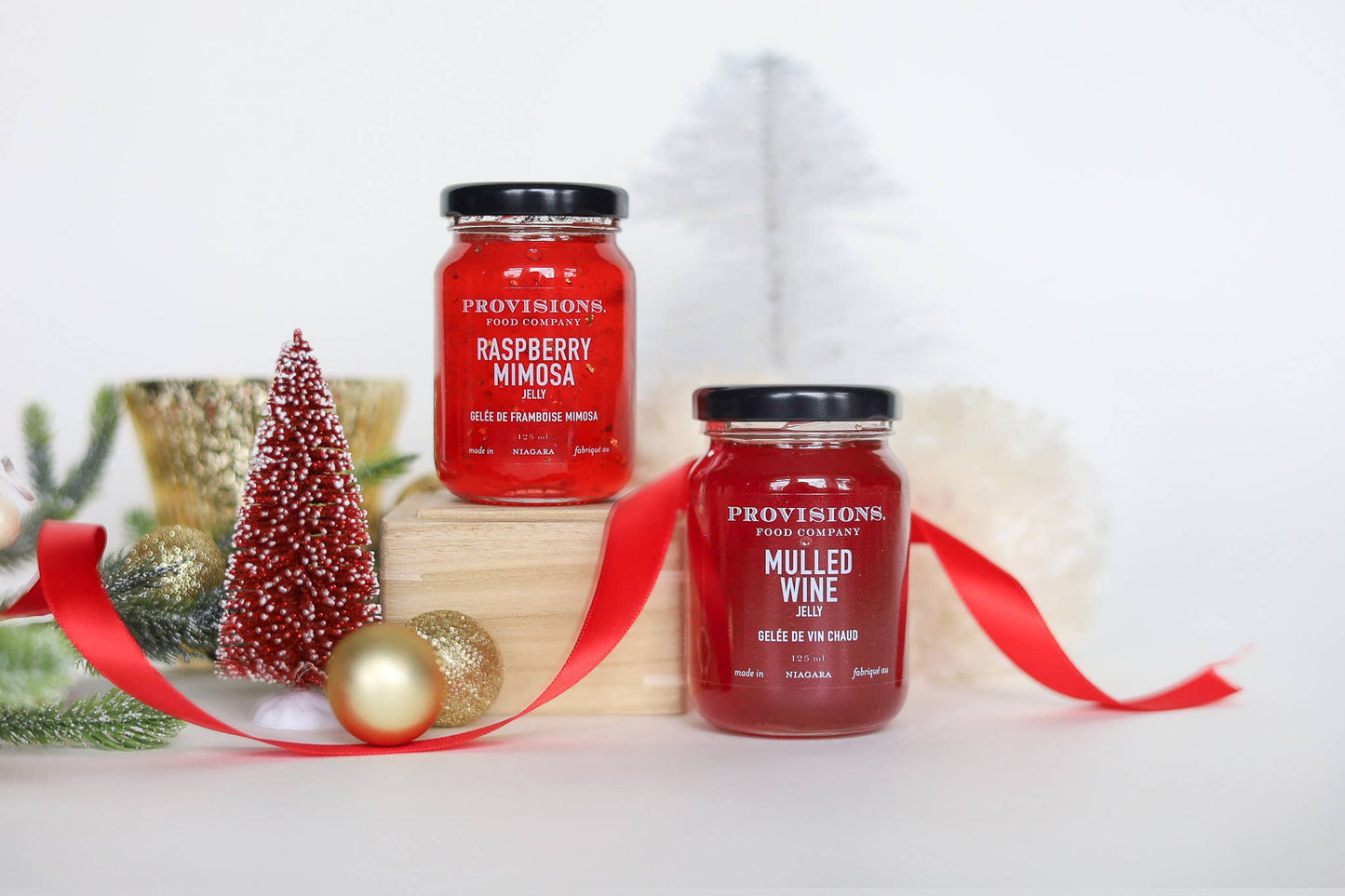 Raspberry Mimosa Jelly: 125mL