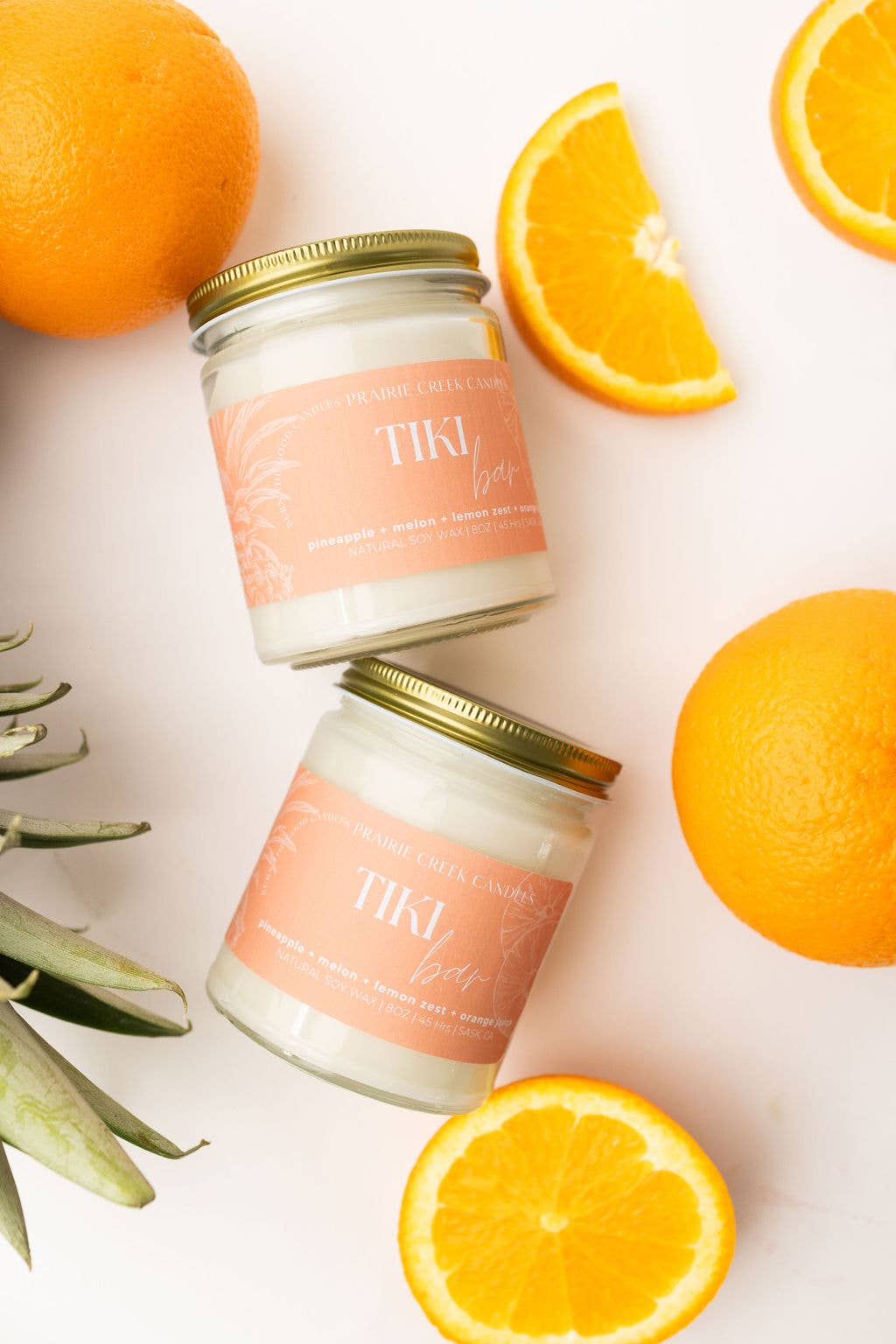TIKI BAR SOY WAX CANDLE: 8OZ - SINGLE WICK