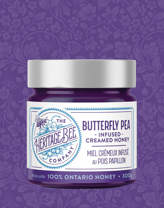 Butterfly Pea Creamed Honey