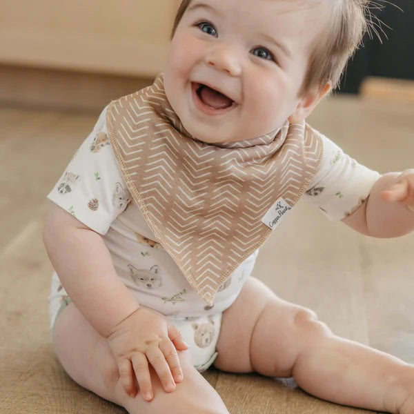 Wilder Bib Set - Copper Pearl