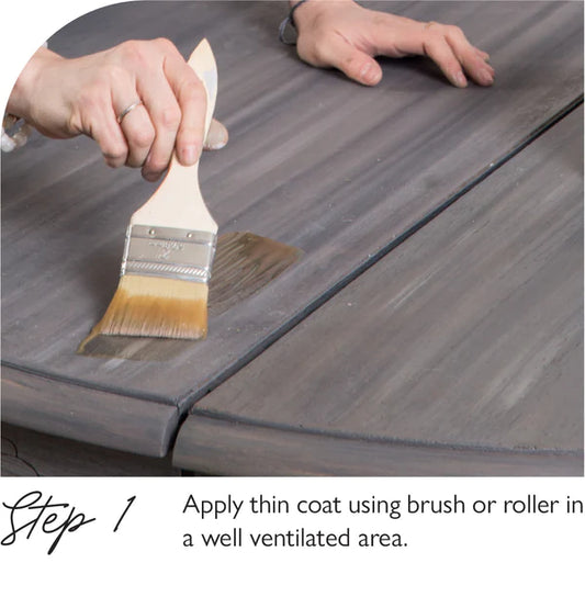 Gel Stain and Top Coat