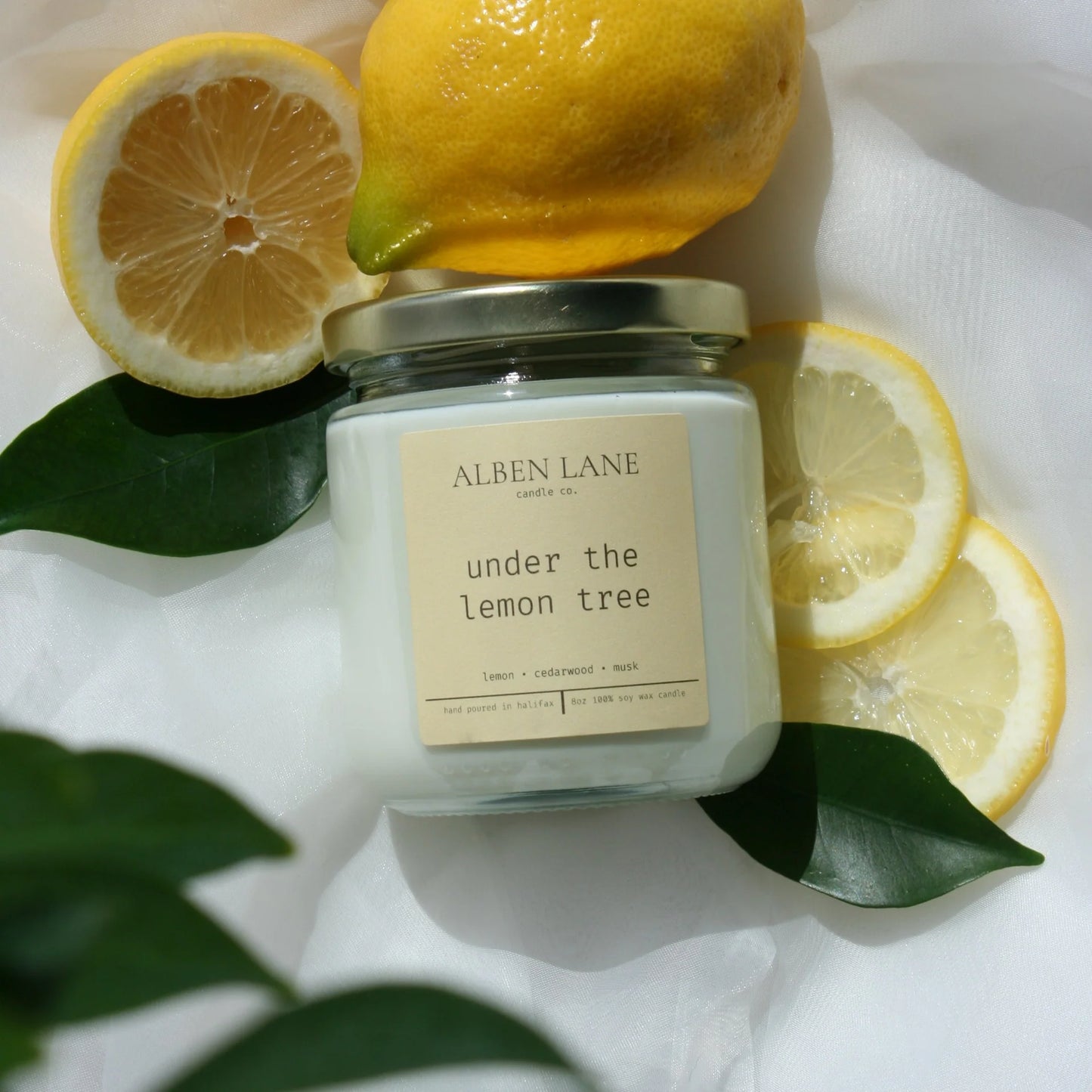 Under the Lemon Tree Candle - Spring Collection