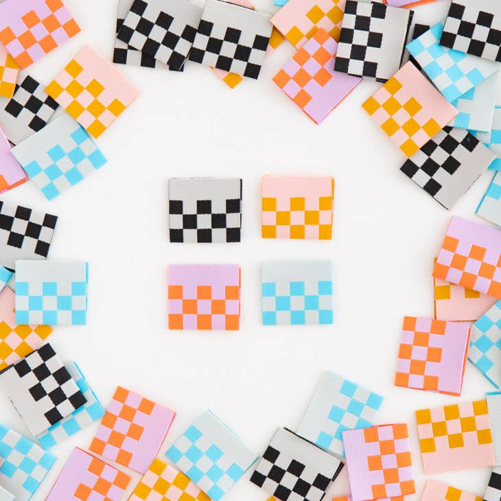 Sarah Hearts | Checkerboard Label