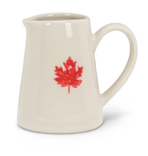 Maple Leaf Mini Jug-3"H(5oz)