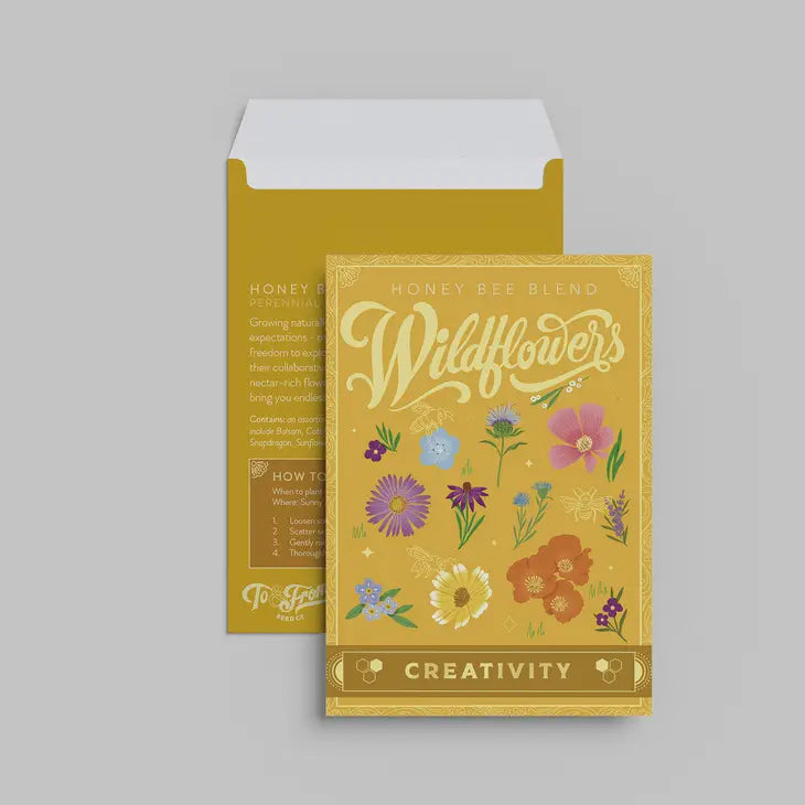 Honey Bee Blend Wildflowers - Happiness