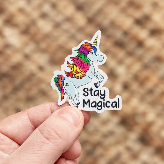 Stay Magical Unicorn Mini Sticker