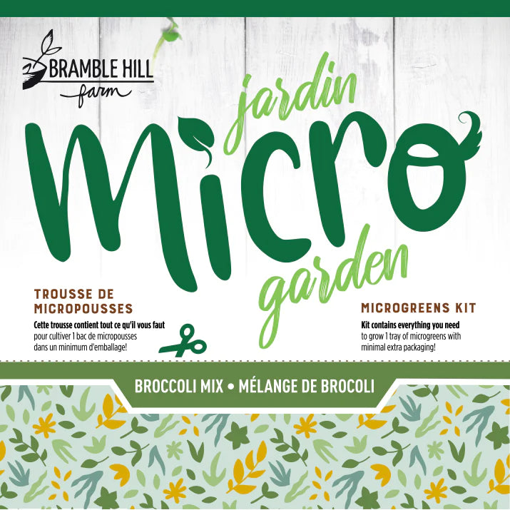 Broccoli Mix - Bramble Hill Farm Micro Garden Microgreen Kit