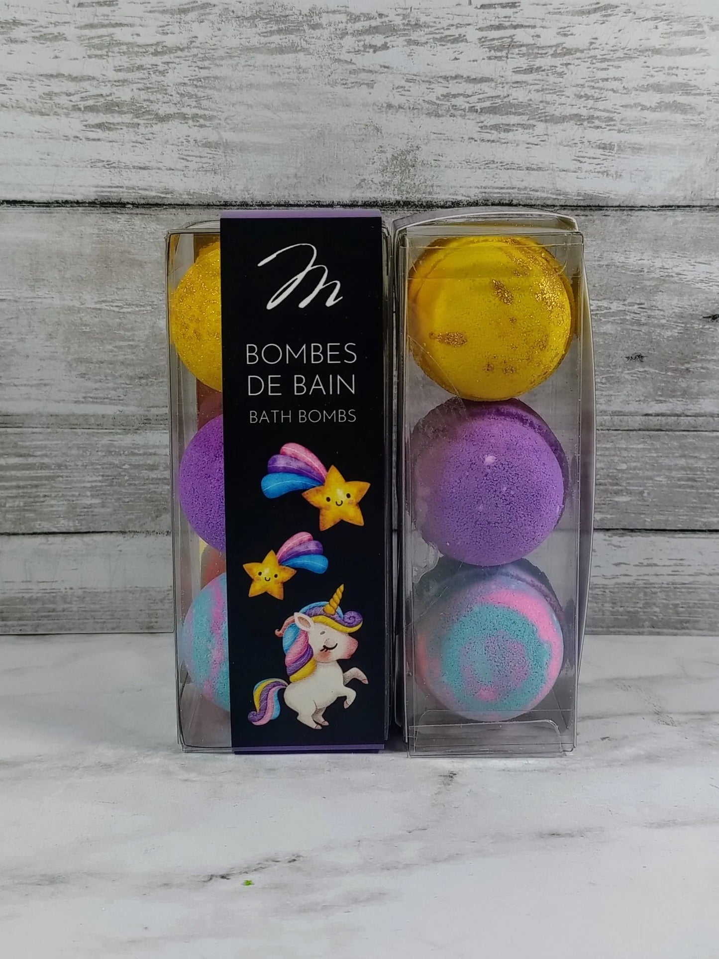 Unicorn Bath Bombs - Set of 3