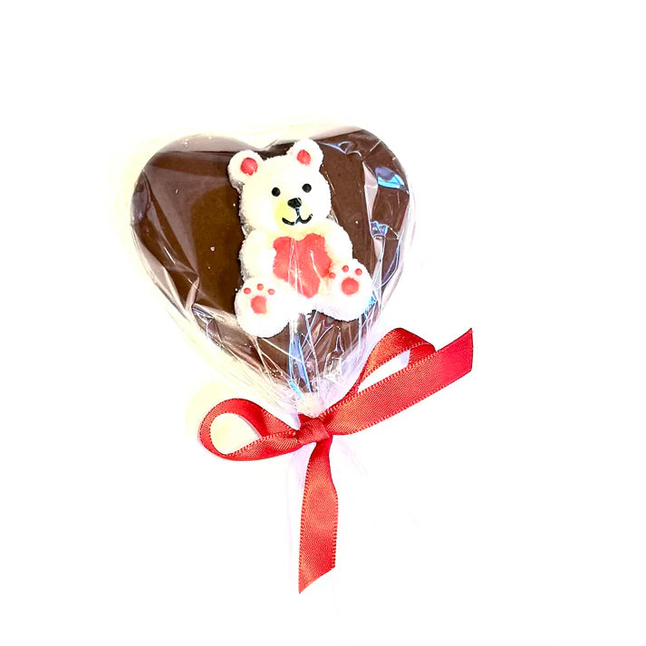 Teddy Bear Chocolate Sucker