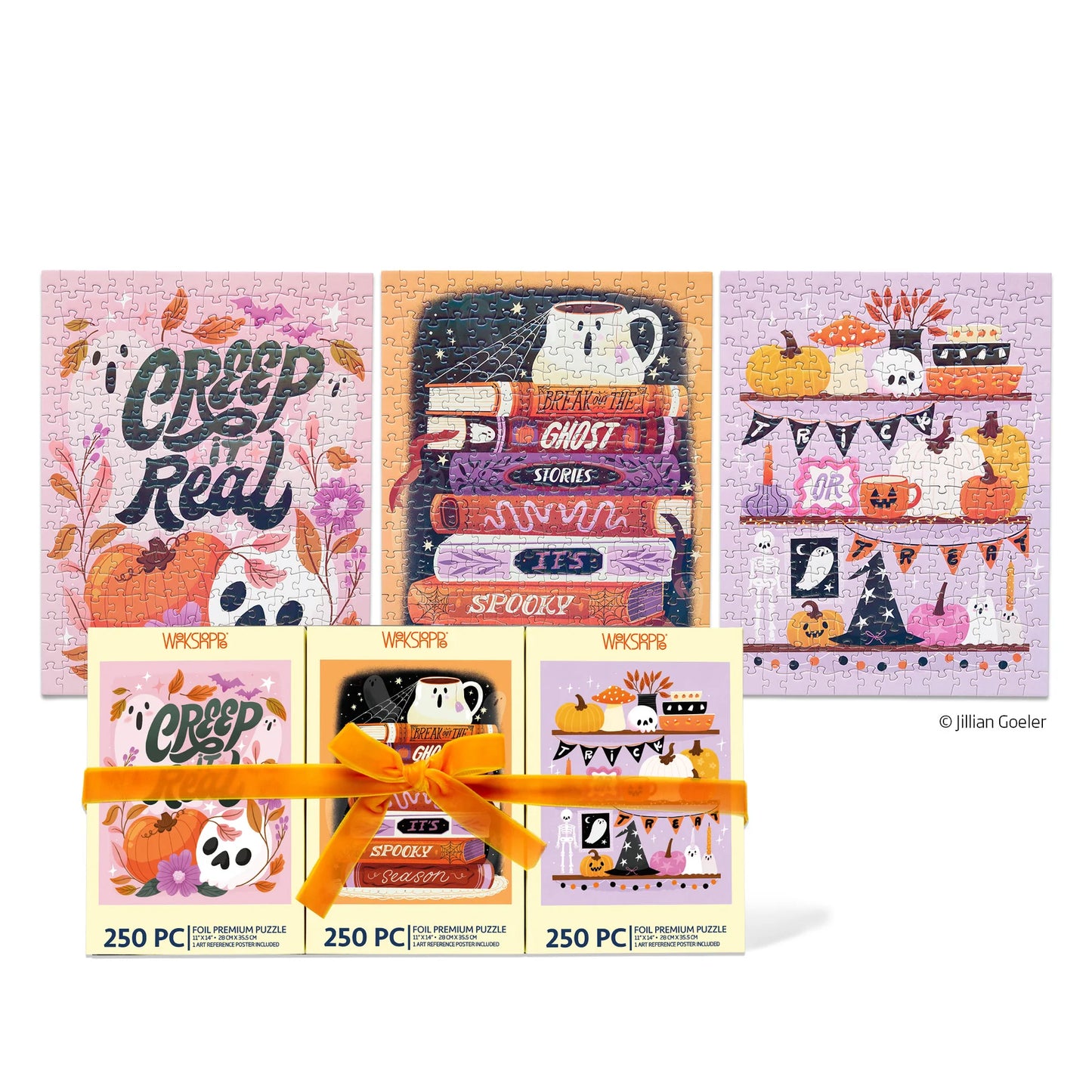 Creep it Real - 2050 piece puzzle Set of 3
