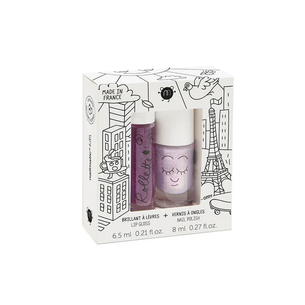 Nailmatic Kids Lovely City - Rollette Nail Polish Duo