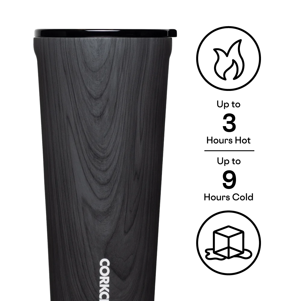 Corkcicle Tumbler 24oz - Burnt Wood