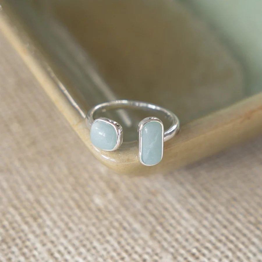 Stone Sisters Amazonite Ring