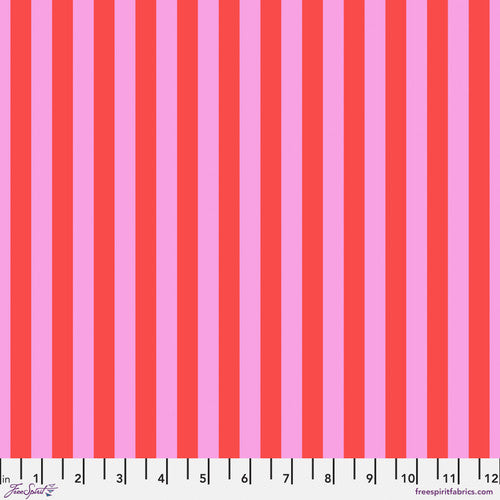 Tula's True Colors - Tent Stripes - Poppy