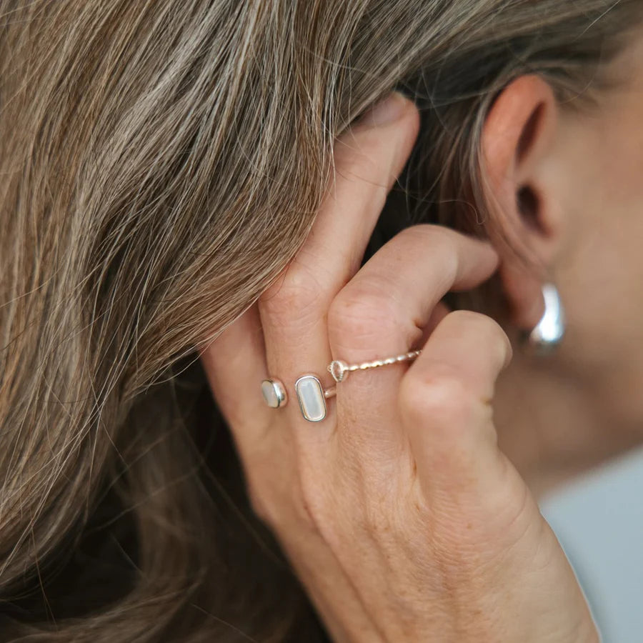 Stone Sisters Mother of Pearl Ring