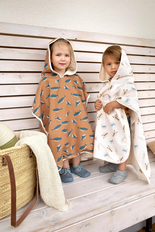 Whale - Beach Poncho - Lassig Swimwear