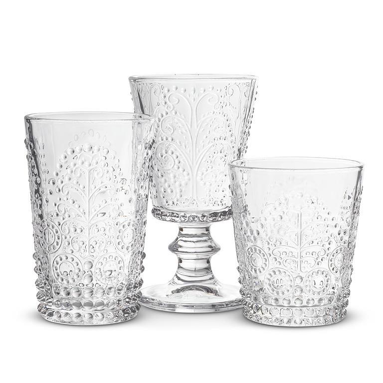 Charlotte Lace Pattern Highball