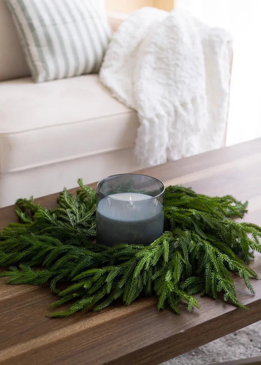 20" Norfolk Wreath - Fresh Touch