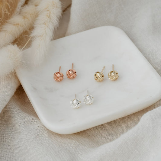 Tangle Stud Earrings