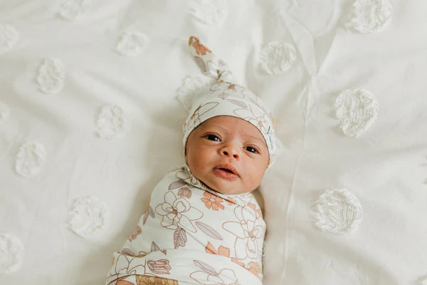 Ferra Knit Swaddle - Copper Pearl