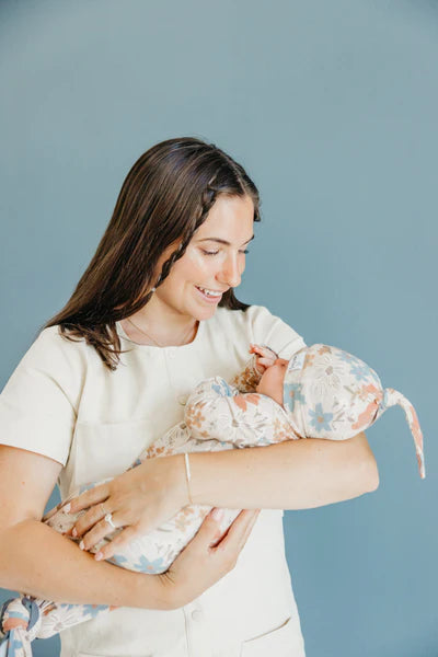 Eden Top Knot Hat - Copper pearl
