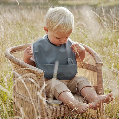 Tender Blue Baby Bib - Elodie Details