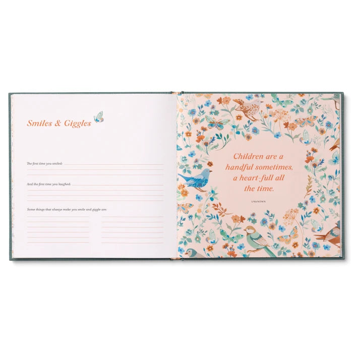 Welcome Baby - Baby Keepsake Book