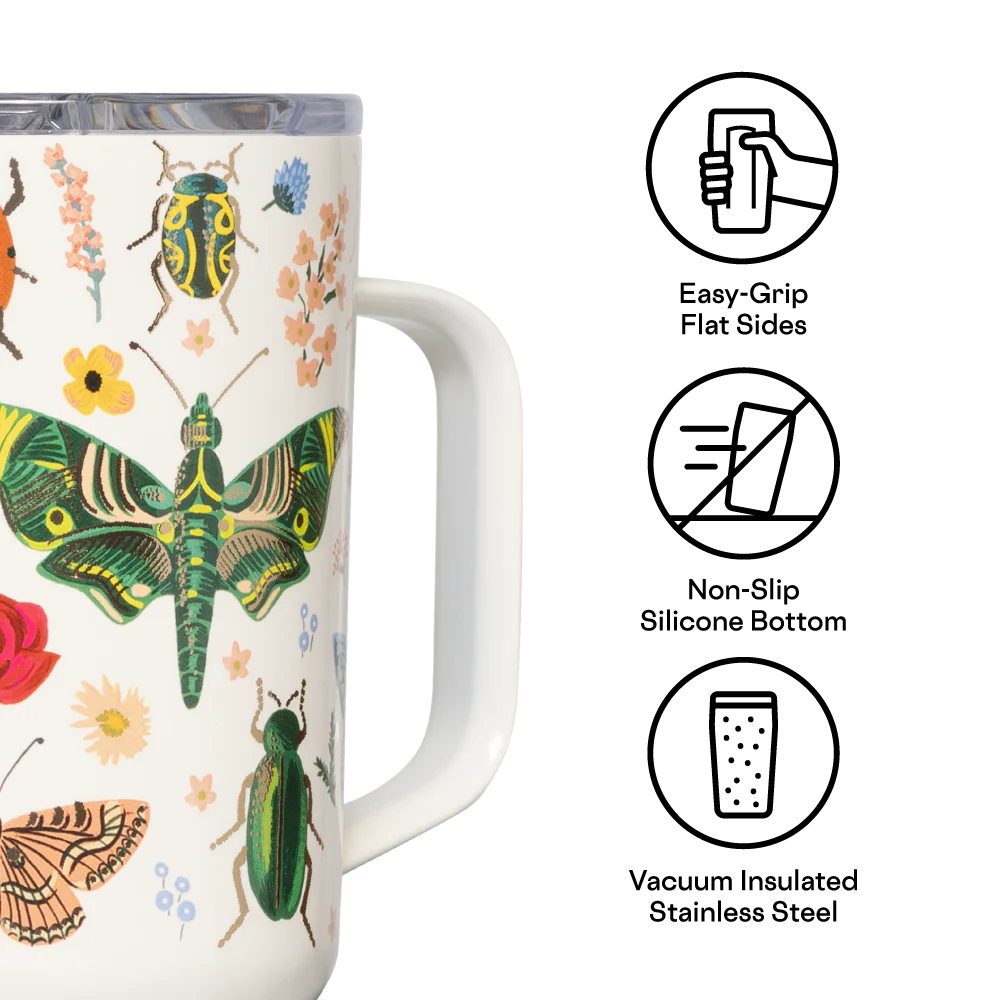Rifle Paper Co Mug 16oz -Curio Cream