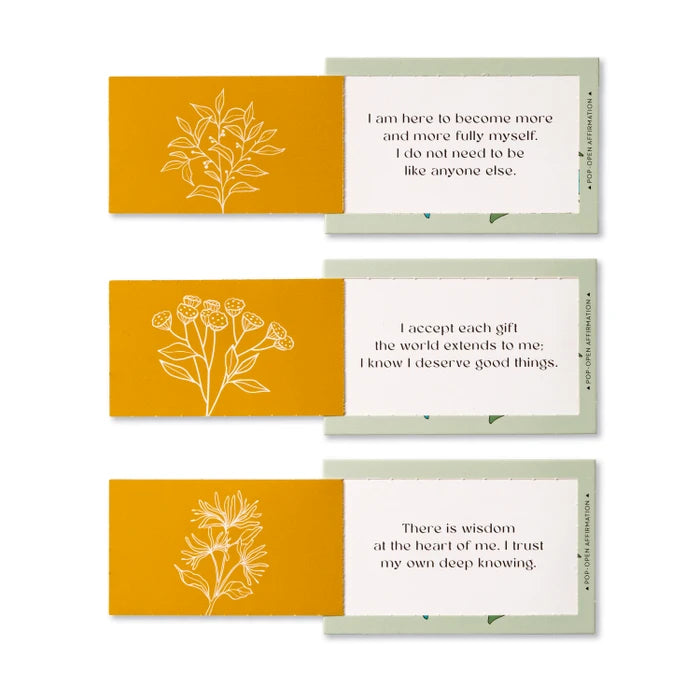 Affirmation Cards - Pop Up Cards