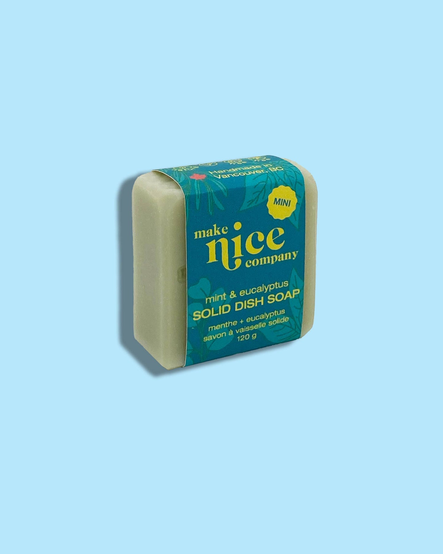 Mini Solid Dish Soap: Unscented