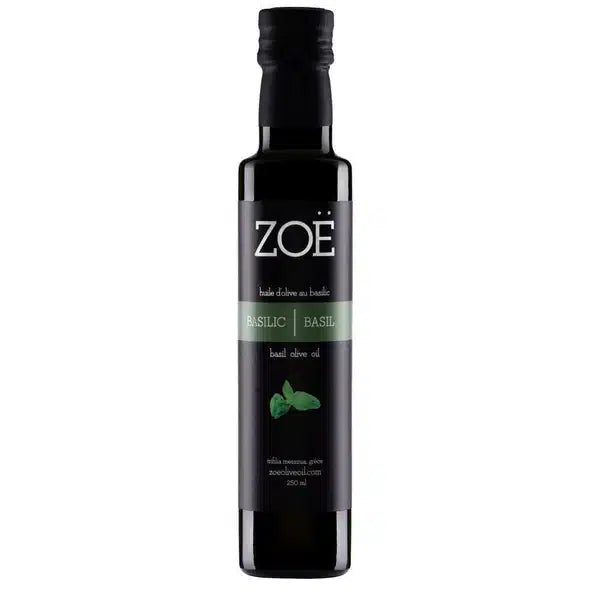 Zoë - Basil Infused Olive Oil - 250ml