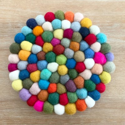 Wonderland - Multi-Colour  Circle Trivet