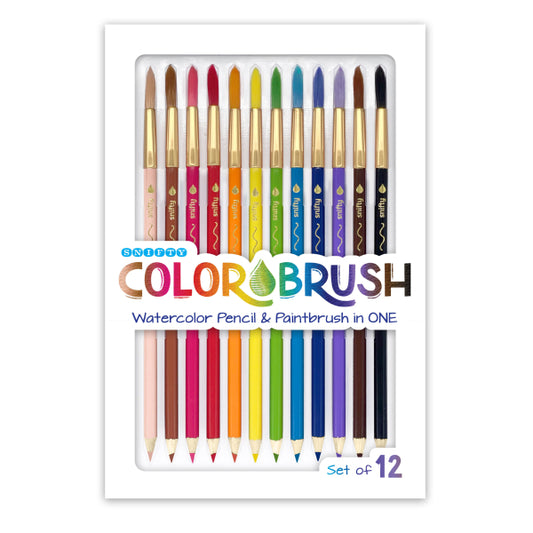Colour Brush Watercolour Pencil/Brush Set