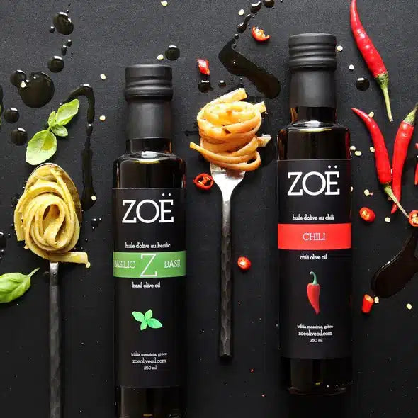 Zoë - Basil Infused Olive Oil - 250ml