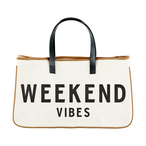 Weekend Vibes - Canvas Tote