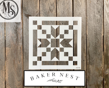 Baker Nest's Stepping Stone Stencil